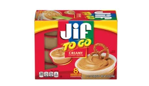 Tazas de mantequilla de maní cremosa suave y cremosa Jif To Go - Imagen 1 de 1