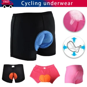 Men&Women Cycling Underwear Quick Dry 3D Padded Bicycle Shorts Ergonomic Design - Picture 1 of 21