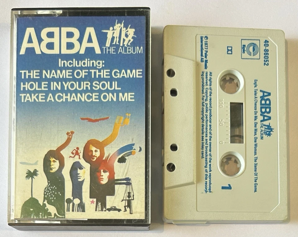 ABBA the album cassette tape - Image 1 of 1