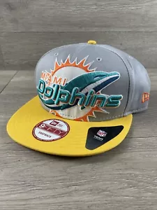 Miami Dolphins New Era 9Fifty SnapBack Adjustable Hat BRAND NEW - Picture 1 of 8