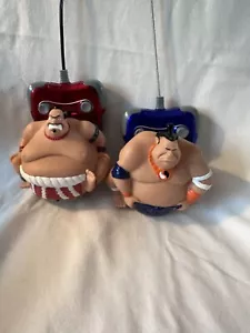SUMO KING WRESTLERS RC WRESTLING Battle Set With Two. - Picture 1 of 8