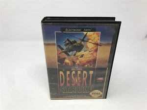 Desert Strike: Return To Gulf - Sega Genesis, 1992 - Game In Box - NO MANUAL !!  - Imagen 1 de 6