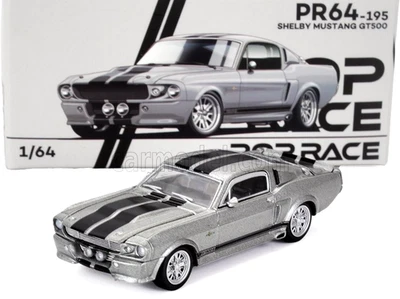 POP RACE 1/64 1967 SHELBY FORD MUSTANG GT500 ELEANOR GONE IN 60 SECONDS PR64195 - Image 1 of 4