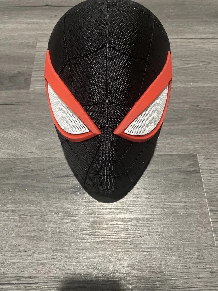Casco Spider-Man Cosplay Máscara Usable con Piezas Magnéticas Casco Miles Morales Foto 1 de 4