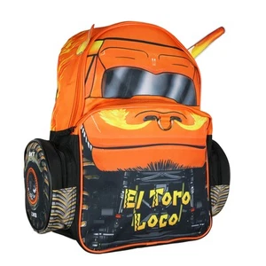 Mochila Monster Jam El Toro Loco Crazy Bull Laptop Tech Bolsa de Viaje Mochila de Día - Imagen 1 de 7