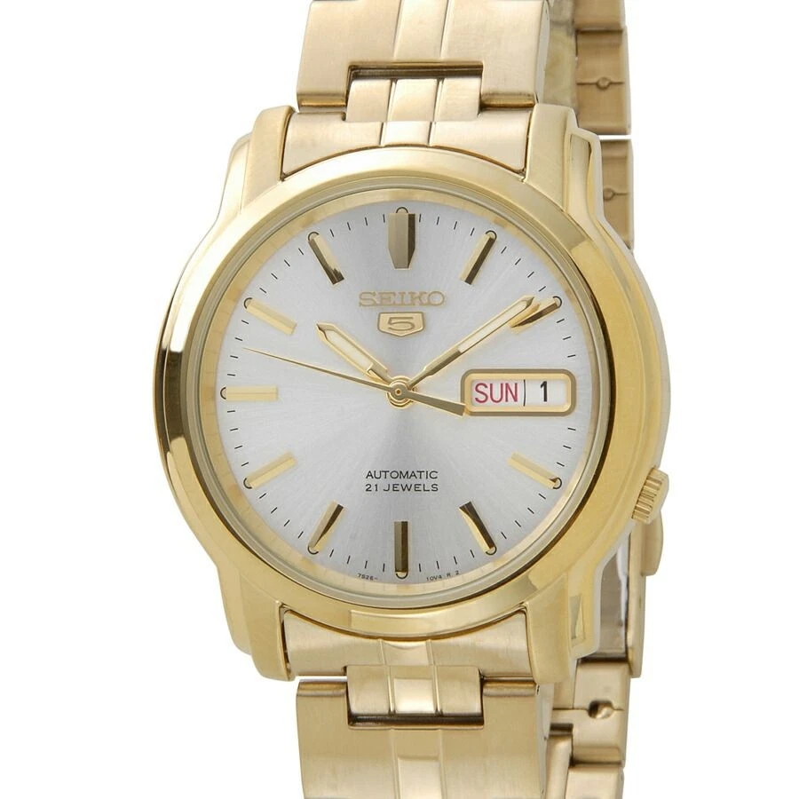 Seiko 5 Sports Silver Men's Watch - SNKK74K1