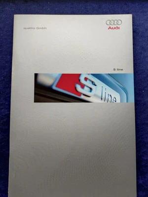 AUDI A2 A3 A4 A6 TT S Line Prospekt 9.2003 - Изображение 1 из 4