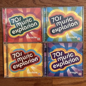 70s MUSIC EXPLOSION CD Set 1-4 with 8 Discs, 2005 Time Life - Foto 1 di 7