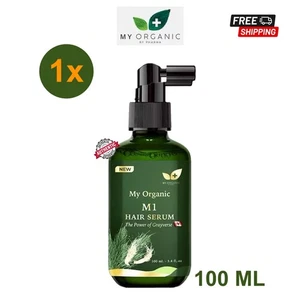 My Organic M1 Hair Serum Hair Growth Tonic Nourish Reduce Hair Loss Gray 100ml - Picture 1 of 15