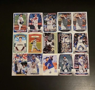 Shohei Ohtani Yoshinobu Yamamoto Rookie Andy Pages Mike Piazza Snell Chrome Rc - Image 1 of 4