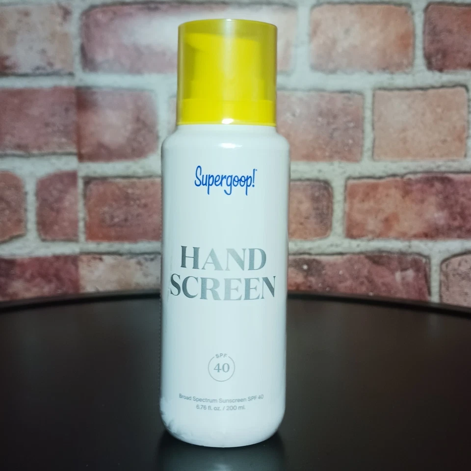 Supergoop Handscreen SPF 40 Sunscreen 6.76 FL Oz 200 Ml