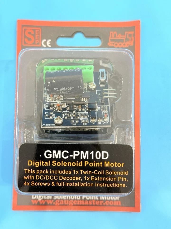 MOTOR DE PONTO SOLENÓIDE DIGITAL GAUGEMASTER GMC-PM10D NOVO! - Imagem 1 de 1