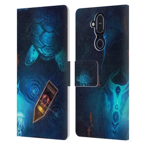 JONAS "JOJOESART" JÖDICKE WILDLIFE 2 LEATHER BOOK CASE FOR MICROSOFT PHONES - Picture 1 of 19