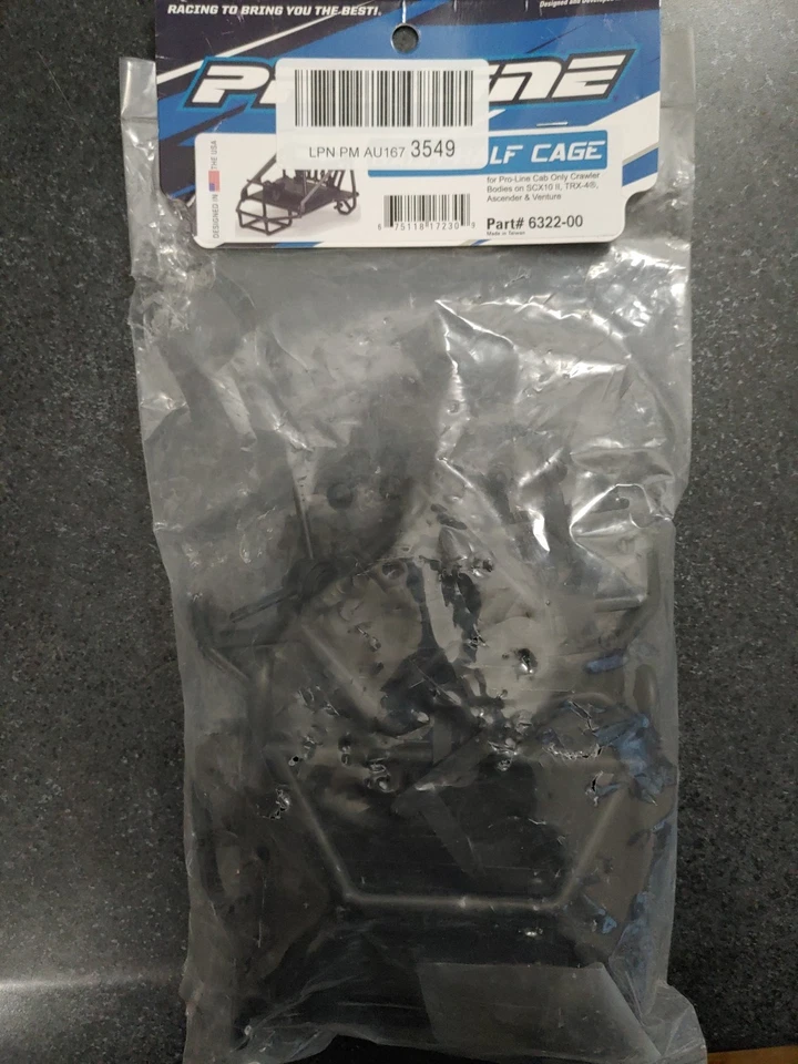 Pro-Line 6322-00 Back-Half Cage for Cab Only Crawler Bodies on TRX-4 & Axial - Image 1 of 3