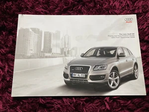 Audi Q5 SUV Brochure 2009, UK issue, dated Sept 2008 - Picture 1 of 1