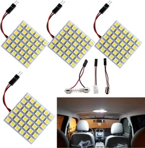 WHITE LED Center DOME MAP INTERIOR LIGHT BULB 36SMD PANEL HID XENON LAMP QTY=4 - Bild 1 von 3