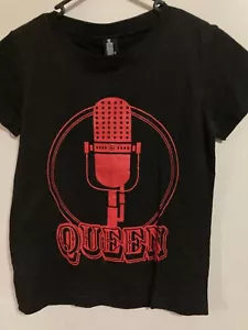 CAMISETA: RARA MICRÓFONO REINA CAMISETA DAMAS TALLA PEQUEÑA CANTANTE KARAOKE - Imagen 1 de 3