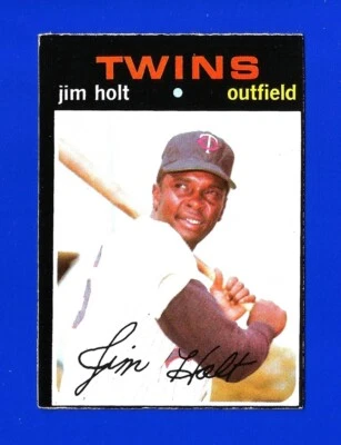 1971 OPC O-Pee-Chee SET BREAK #7 JIM HOLT RC MINNESOTA TWINS (SB2)   - Image 1 of 2