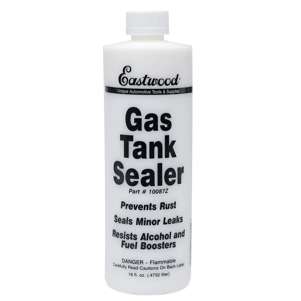 Eastwood Gas Tank Sealer One Pint 16 oz Seal Pinhole Leaks In Diesel Tanks Steel - Image 1 of 1