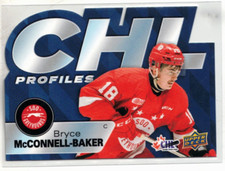 21-22 Upper Deck CHL Profiles Rookie Insert Card YOU PICK LIST Complete Your Set