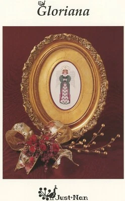 Just Nan Gloriana Angel Counted Cross & Specialty Stitch Pattern  - Image 1 of 2
