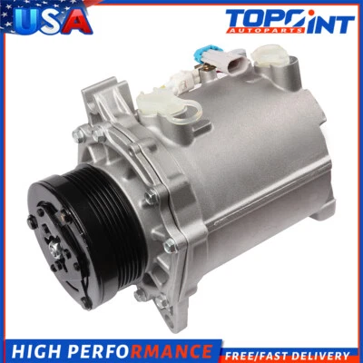 空调压缩机带钳适用于 2000 2001 2002 2003 2004 2005 凯迪拉克 DeVille 4.6L — 第 1/4 张图片