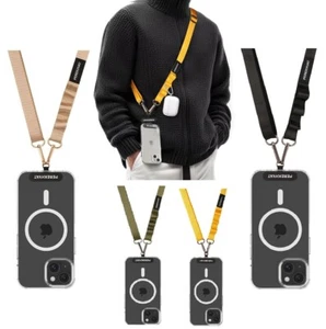 Mobile Phone Lanyard Crossbody - Crossbody iPhone Strap Anti Theft Phone Chain - Picture 1 of 32