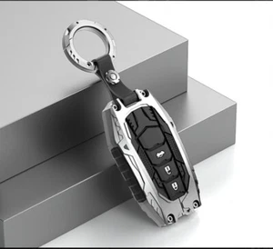 Zinc Alloy Key Fob Case Shell Cover For Toyota for Land Cruiser Prado 2024+ - Picture 1 of 5