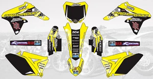 AM 059 MX ENDURO MOTOCROSS GRAPHICS DECALS STICKERS FOR SUZUKI RMZ 250 2010-2018 - Picture 1 of 1