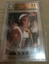 Michael Jordan BGS 9.5 2007 FLEER JORDAN PLAYOFF HIGHLIGHTS #PH6
