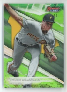 Tyler Glasnow Rookie Card 2016 Bowman's Best Top Prospects Green Refractor  /99 - Picture 1 of 2