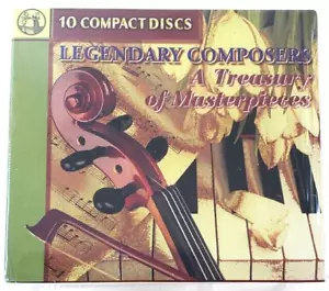 Various - Legendary Composers: A Treasury Of Masterpieces 10xCD Box Set SEALED! - Picture 1 of 5