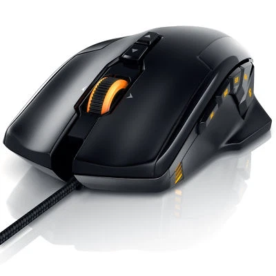 Titanwolf Specialist Laser Gaming Maus |10800 DPI| LED | USB| Plug&Play |schwarz - Bild 1 von 4
