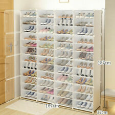 Cube Storage Cabinet Shoe Tower Rack Organizer Shelf Closet Entryway Hallway