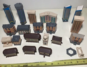 Miniature Buildings..1:500 scale??..21 Pieces + - Picture 1 of 10
