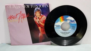 Olivia Newton-John Heart Attack 45 RPM Record LP w/ Picture Sleeve Jukebox - Picture 1 of 2