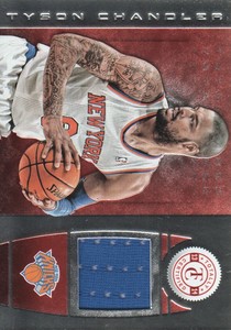 2013-14 Totally Certified Materials Red #130 Tyson Chandler Jersey /99
