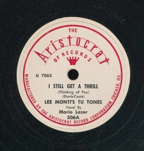 78tk-dance-ARISTOCRAT 506-Lee Monti Tu Tones-(I still get a thrill/Tico Tico) - Picture 1 of 2