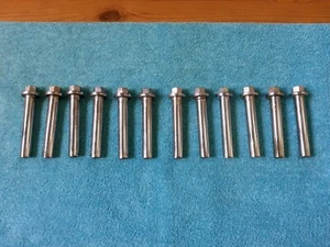 SUZUKI, OEM, GT750, GT 750, Cylinder Head Nut, part no. 09159-10010, flat head - Picture 1 of 6