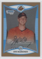 2008 Bowman Chrome Prospects Gold Refractor /50 Joe Mahoney #BCP183