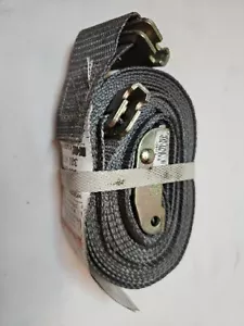 KINEDYNE LOGISTIC RATCHET STRAP 2"X 16', 811 BUCKLE, GREY, SPRING LOADED - Bild 1 von 4