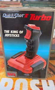 Joystick Spectravideo Quickshot II Turbo (Commodore, ST, XL) works 8bit in OVP - Picture 1 of 5