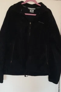 Black Columbia Sportswear Company Interchange Fleece Jacket - Picture 1 of 6