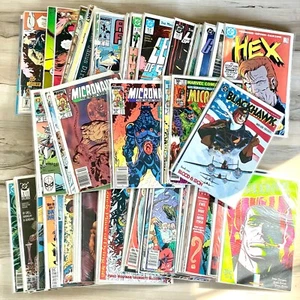 90 Ausgaben Vintage 1980-1990er Comic Zeitschriften Bücher DC Marvel & mehr alle neuwertig D - Bild 1 von 3