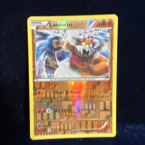Landorus 58/111 Reverse Holo Rare XY Furious Fists Pokemon Card - Picture 1 of 4