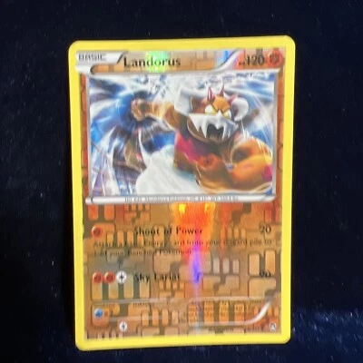 Landorus 58/111 Reverse Holo Rare XY Furious Fists Pokemon Card - Image 1 of 4