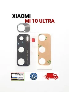 2 PCS Lente fotocamera vetrino CAMERA + BIADESIVO PER XIAOMI MI 10 ULTRA - Imagen 1 de 1