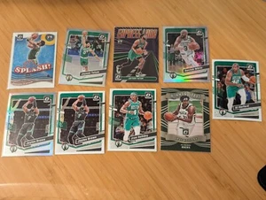 2023-24 Donruss Optic  Tatum/Brown/White/Horford/Holiday (9) Card Lot Celtics! - Picture 1 of 4