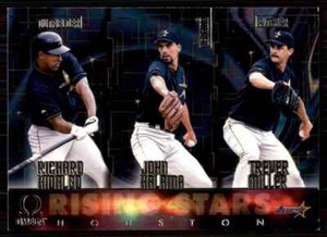 1998 Pacific Omega Rising Stars Richard Hidalgo/John Halama/Trever Miller #17