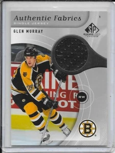 2005-06 SP Game Used Glenn Murray Authentic Fabrics Jersey # AF-GM - Picture 1 of 2